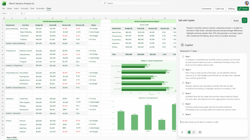 From draft to done: agentic Copilot in Excel, Word, and PowerPoint | Microsoft Community Hub 2 10706967886abc0bcac84c9821221321