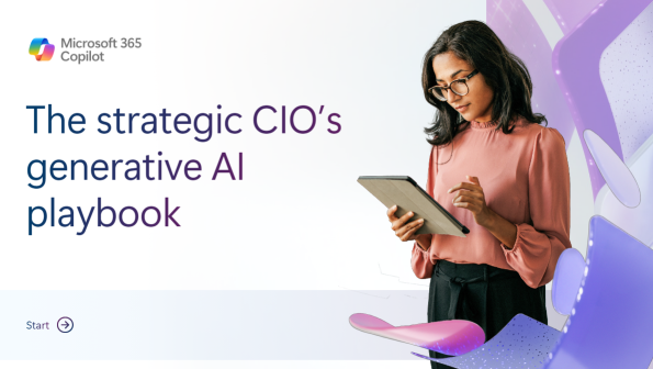 The Strategic CIO's Generative AI Playbook 3 AI playbook 1