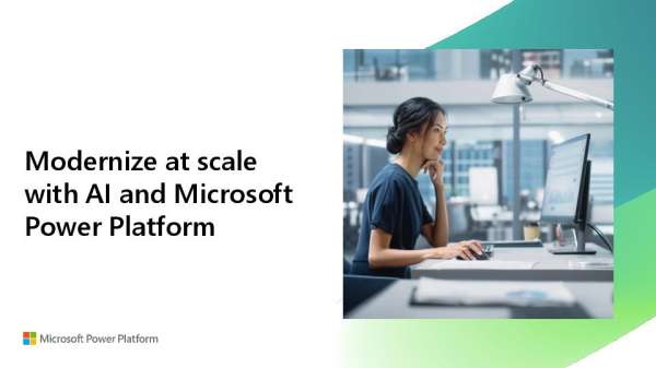 E book Modernize at scale with AI Microsoft Power Platform thumb