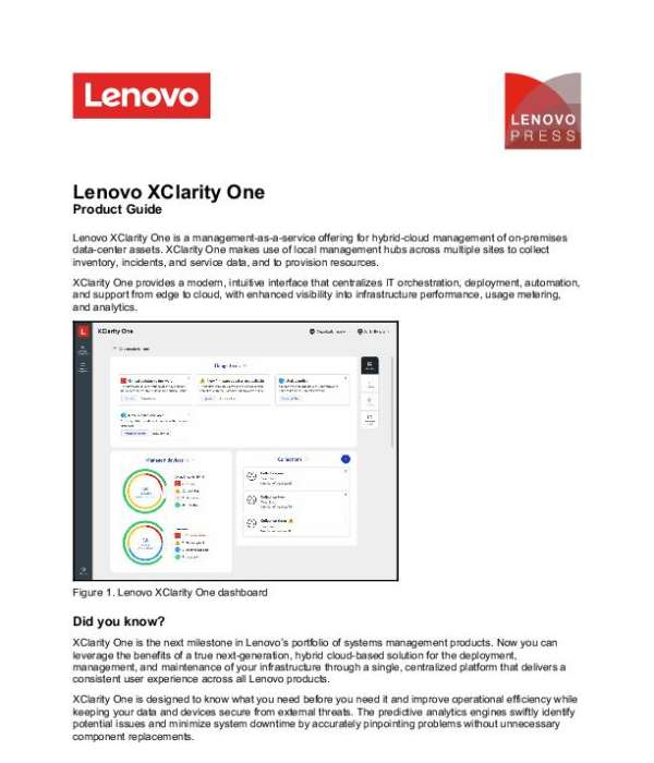 Lenovo XClarity One C16W4 8 26 thumb