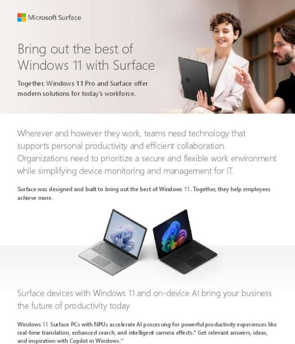 SfB Windows 11 Surface Flyer 61424 thumb