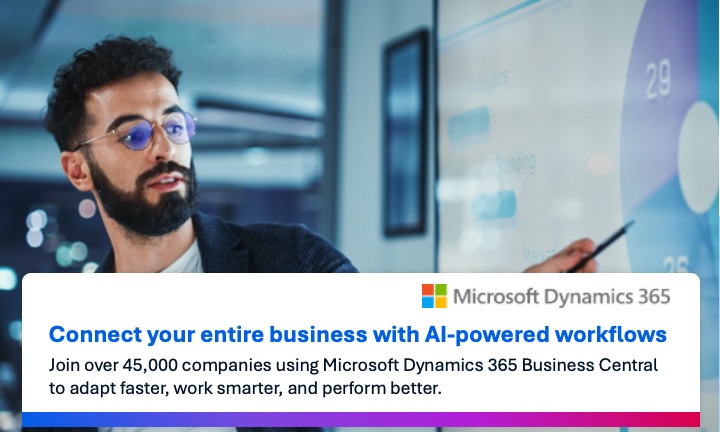 Social Ad 1 Connect your entire business with AI powered workflows