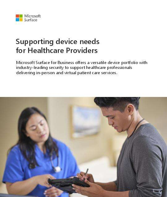 Supporting device needs for Healthcare Providers thumb