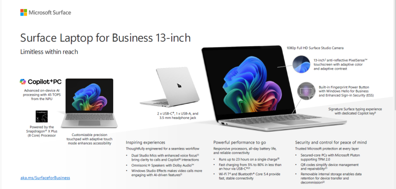 Surface Laptop 13 inch Screenshot 2025 05 27 164752