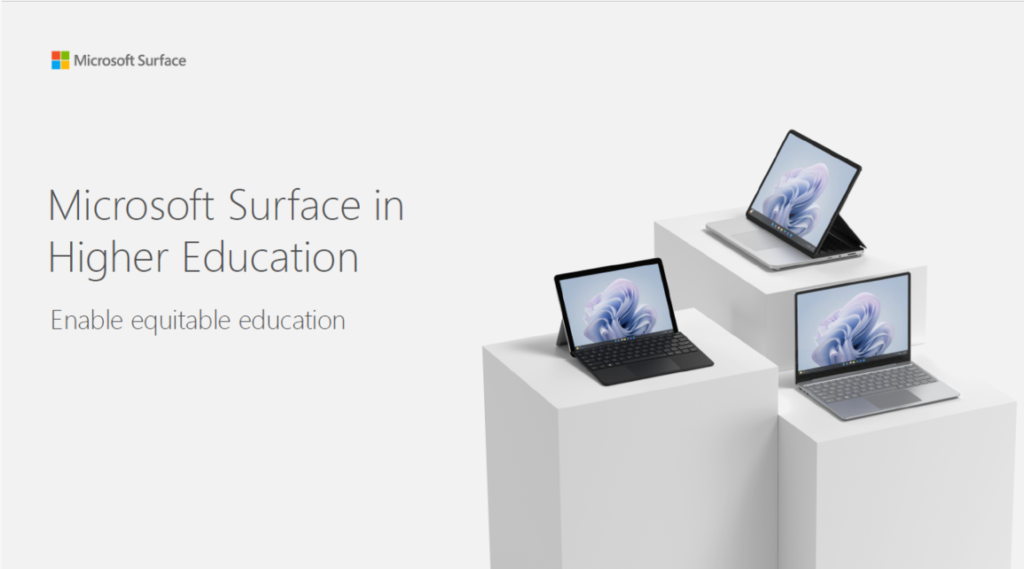 Surface for Higher Ed Screenshot 2025 06 02 143643