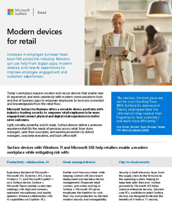 Surface in Retail EU Flyer thumb