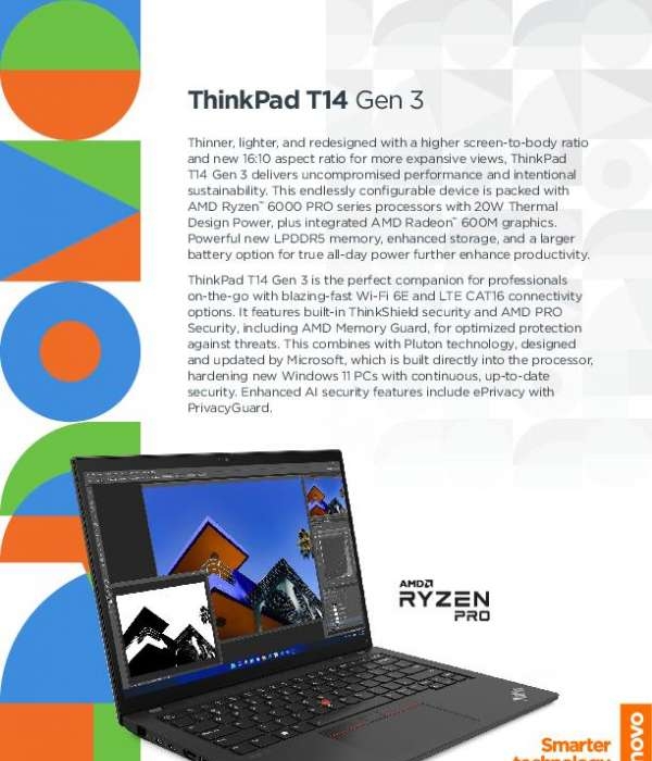 ThinkPad T14 AMD Gen 3 Datasheet.indd thumb