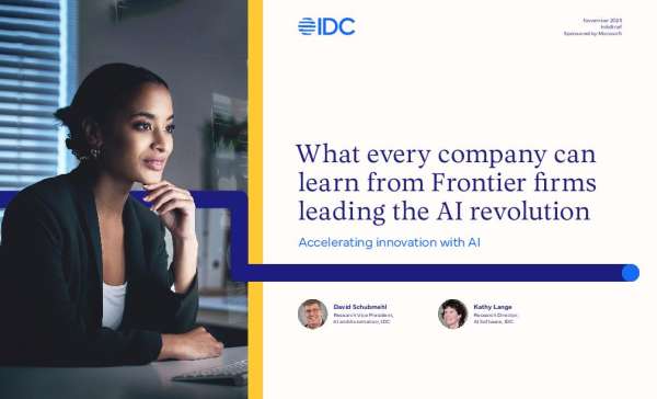 ar IDC What every company can learn from Frontier firms leading the AI revolution thumb2