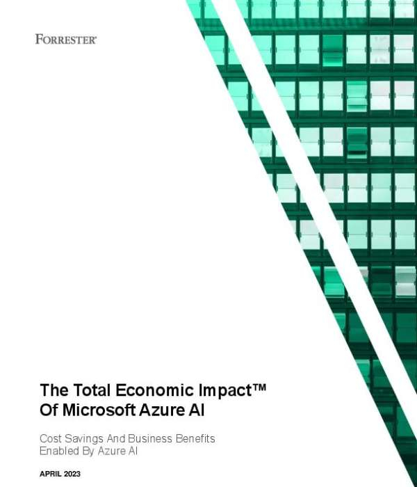 ar The Total Economic Impact Of Microsoft Azure AI 1 thumb 1