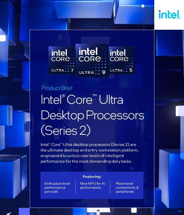 core ultra desktop processors series 2 product brief thumb
