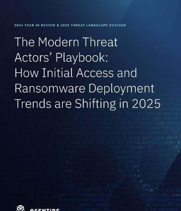 eSentire TRU Report The Modern Threat Actors Playbook How Initial Access and Ransomware Deployment Trends are Shifting in 2025 thumb