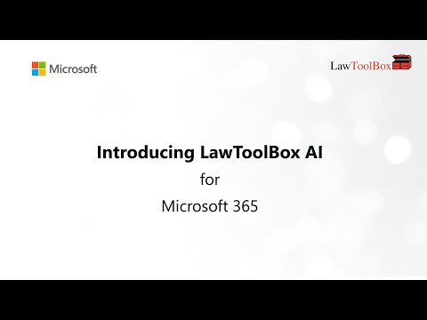 Introducing LawToolBox AI for Microsoft 365 2 hqdefault 46